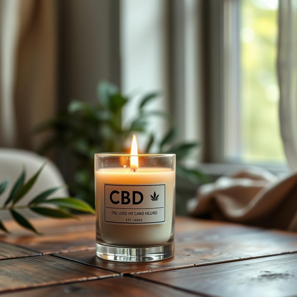 CBD-Infused Candles: Uses and User Experiences